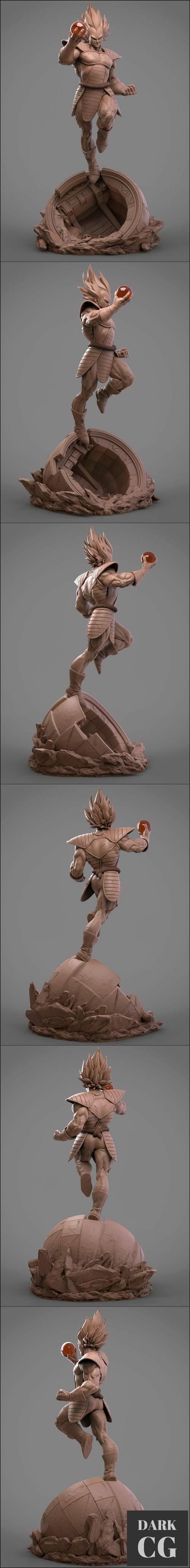 Vegeta Cristal – 3D Print