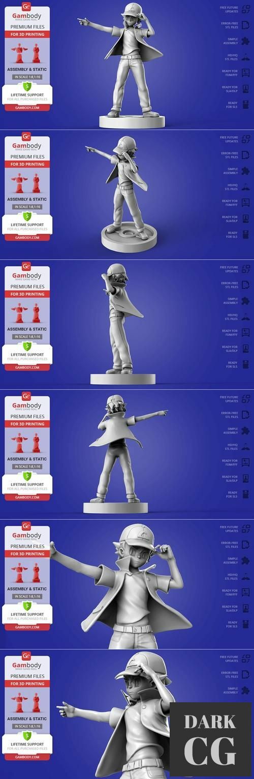Ash Ketchum – 3D Print