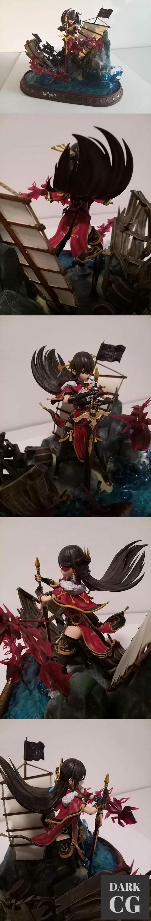 Beidou V2 From Genshin Impact – 3D Print