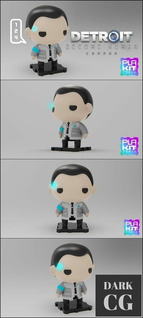 Detroit Become Human CONNOR – 3D Print
