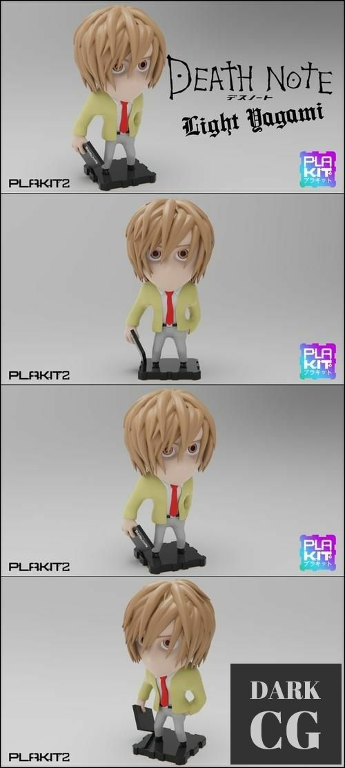 ﻿Death Note LIGHT YAGAMI – 3D Print