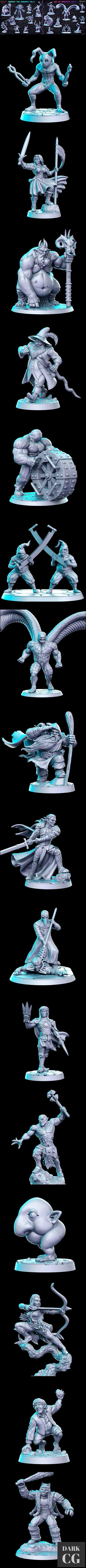 ﻿Against the Shadows Vol.2 and Age of Darkness Vol.2 December 2021 – 3D Print