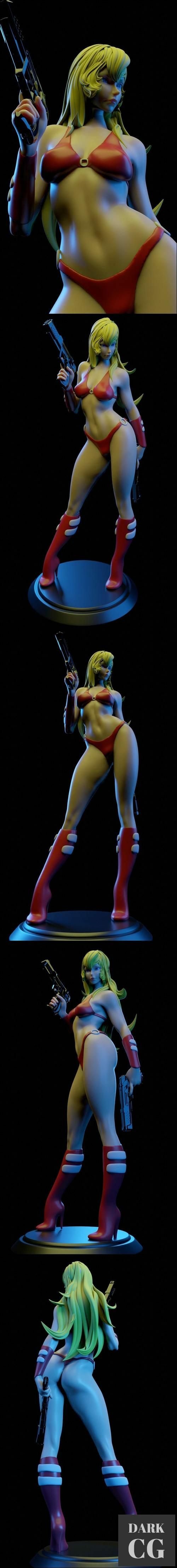﻿Dominique Exclusive – 3D Print