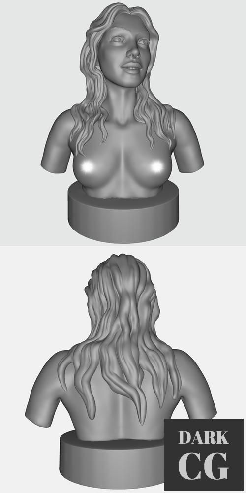 ﻿Joung bust – 3D Print