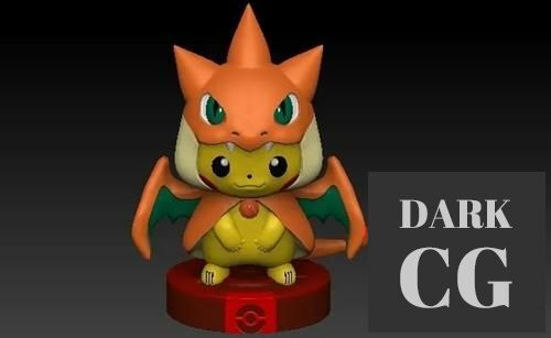 ﻿Pikarizard – 3D Print