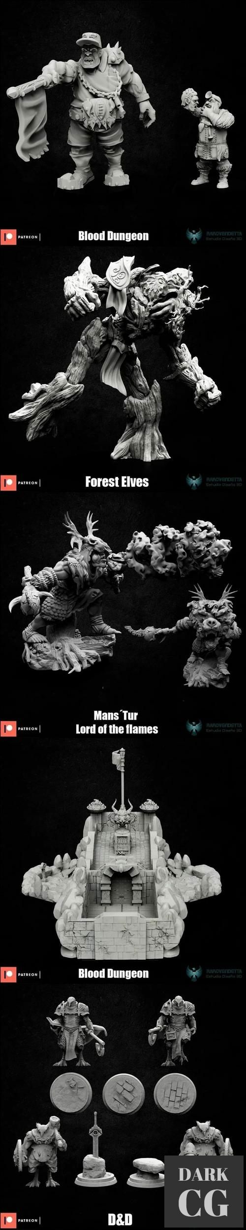 ﻿Jinetes Barbaros – 3D Print