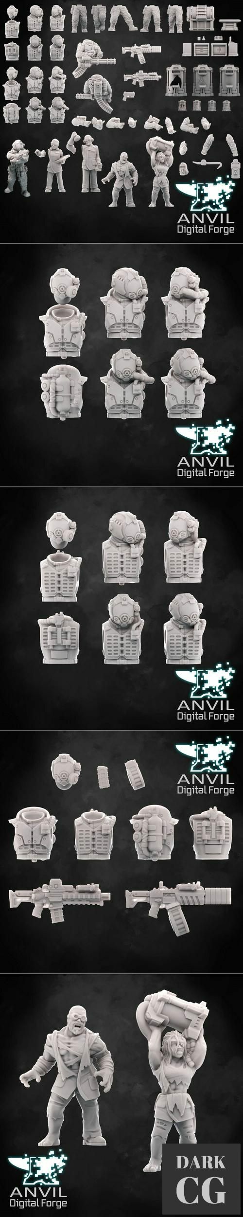 ﻿Anvil Digital Forge - High Tech Hazmat July 2021 – 3D Print