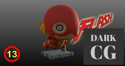 Dc the flash – 3D Print