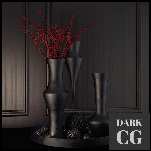3D Model Decorative vase