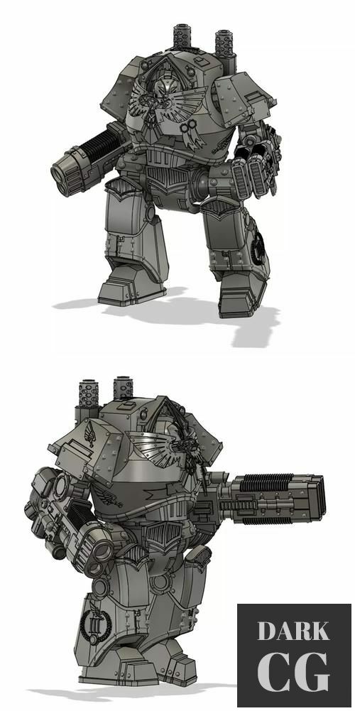 ﻿Queens descendants Contemptor Robot – 3D Print