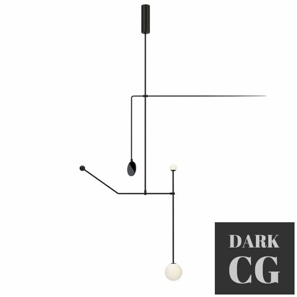 3D Model Mobile Chandelier 6 by Michael Anastassiades