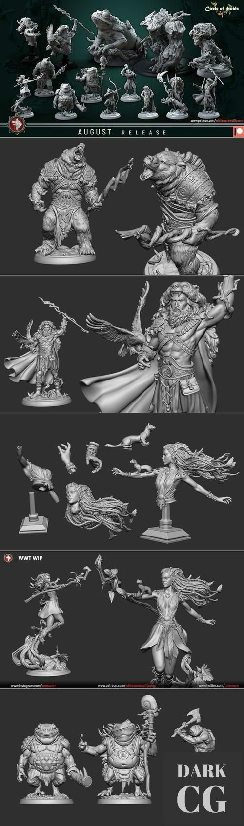 ﻿White Werewolf Tavern August 2021 – 3D Print