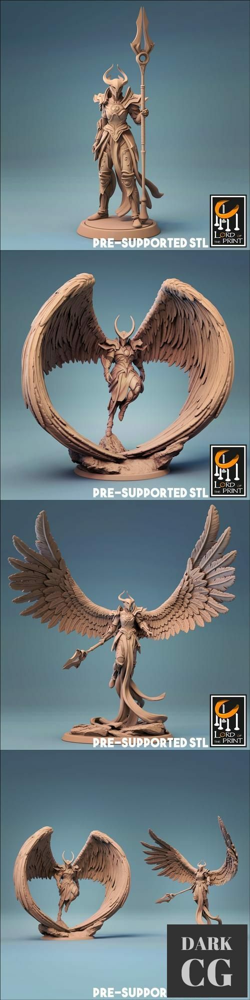 ﻿Angelic Warrior – 3D Print