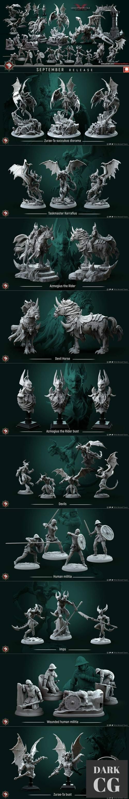 ﻿White Werewolf Tavern September 2021 – 3D Print