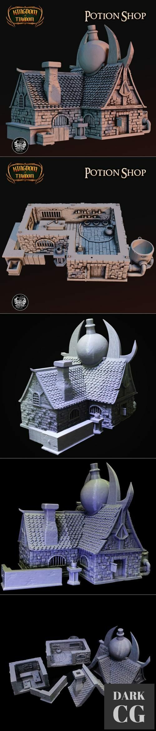 ﻿Potion Shop – 3D Print