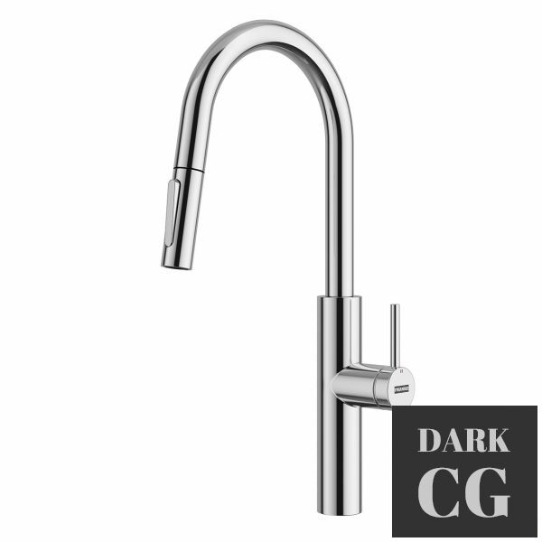 3D Model Pescara Kitchen Tap Pull Down Spray U by Franke