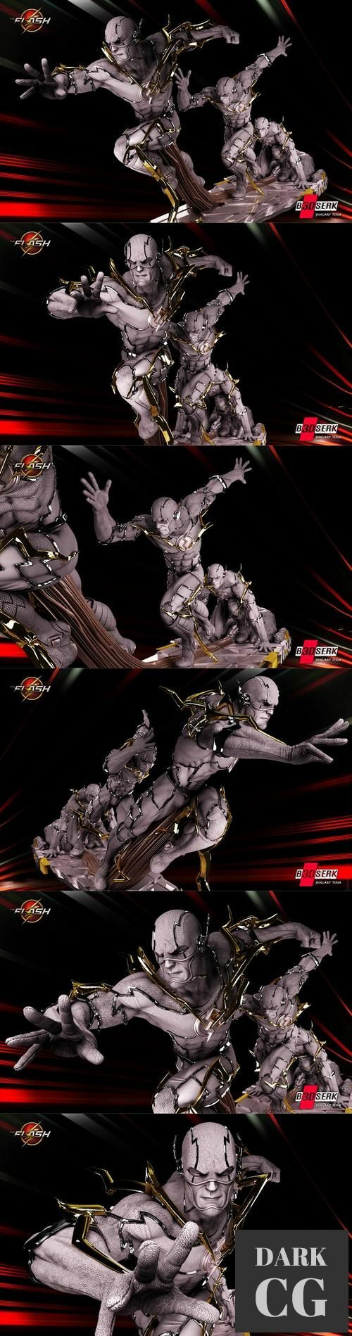 ﻿B3dserk Flash Diorama – 3D Print