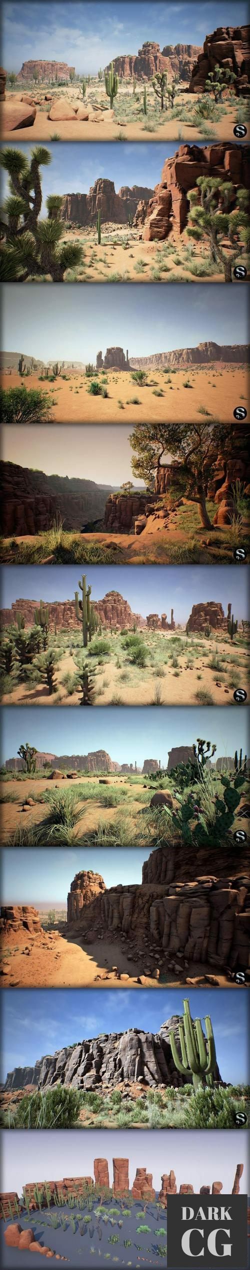 Unreal Engine Red Desert Pack