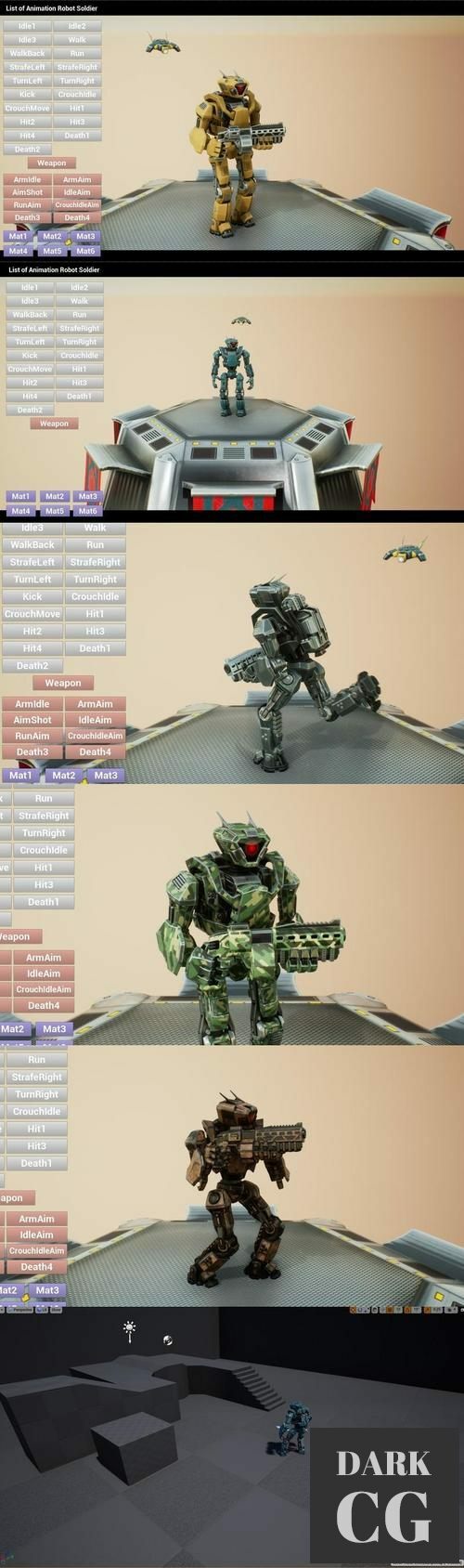 Unreal Engine Robot Soldier