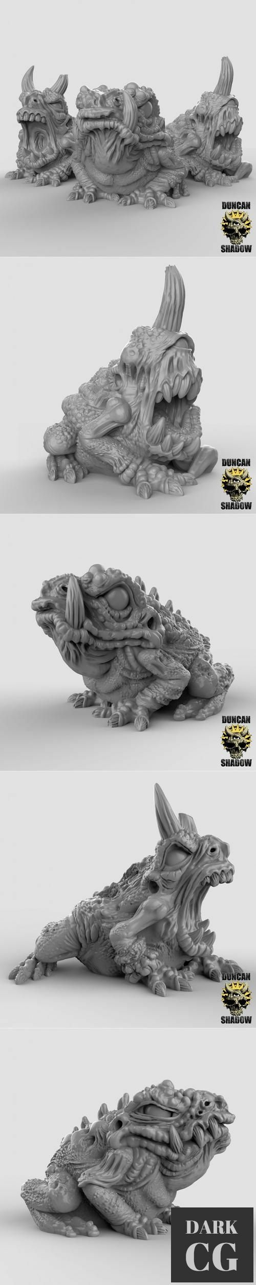 Plague Toads – 3D Print