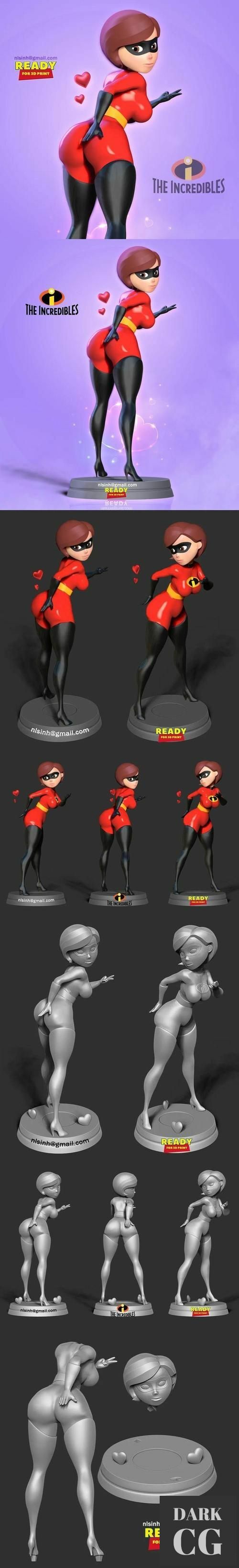 Elastigirl - Helen Parr – 3D Print