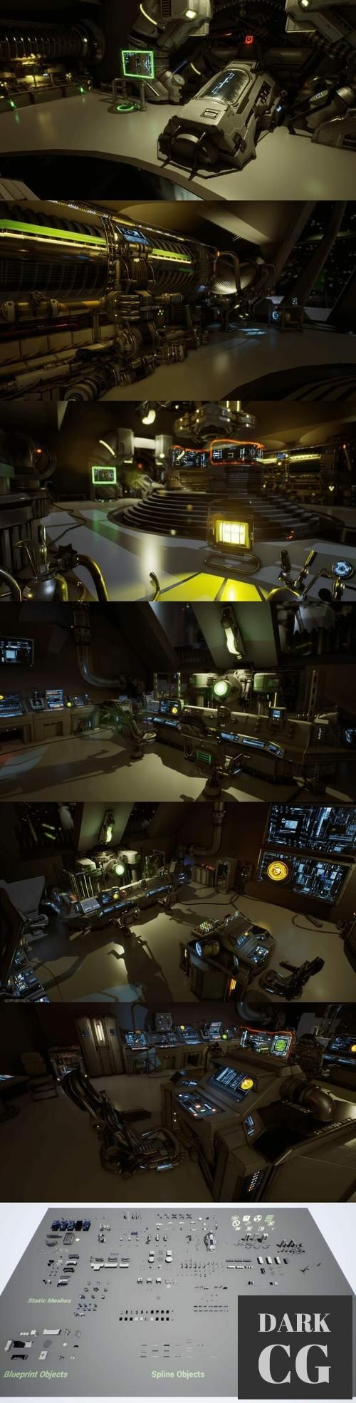 Unreal Engine SciFi Populate Pack