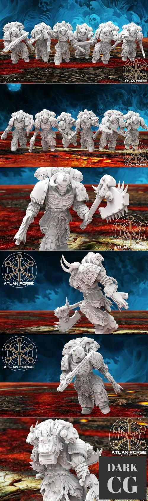﻿Knights Of Hades – 3D Print