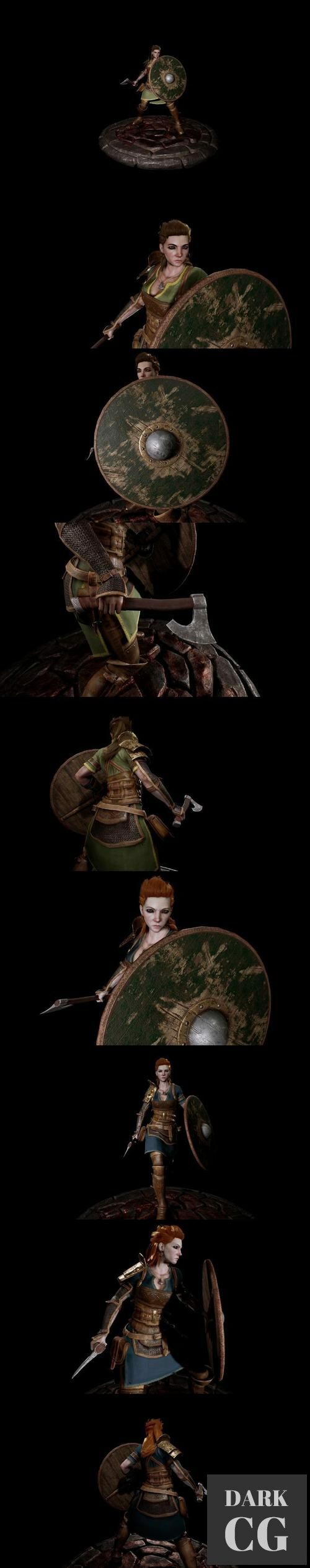 Unreal Engine Shieldmaiden