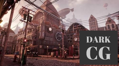 Unreal Engine – SteamPunk / Victorian Environment Megapack (Modular)