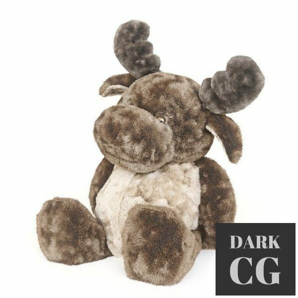 3D Model Childrens toy plush elk