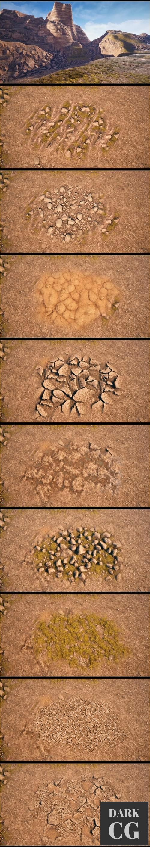 Unreal Engine – Terrain Materials VOL.3
