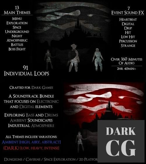Unreal Engine – The Complete Customizable Dark Soundtrack Bundle
