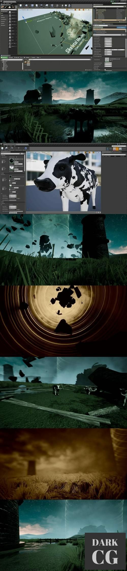 Unreal Engine Tornado Blueprint