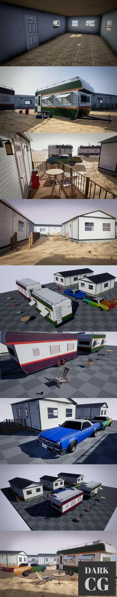 Unreal Engine Trailer Park Pack