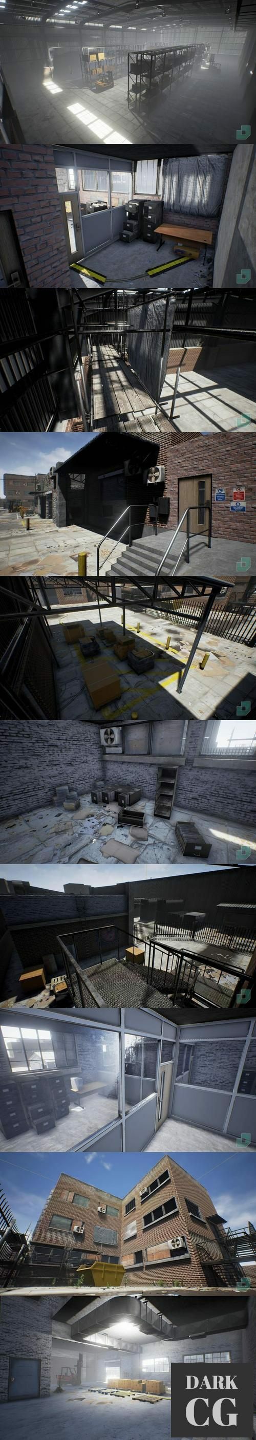 Unreal Engine Warehouse Equipment