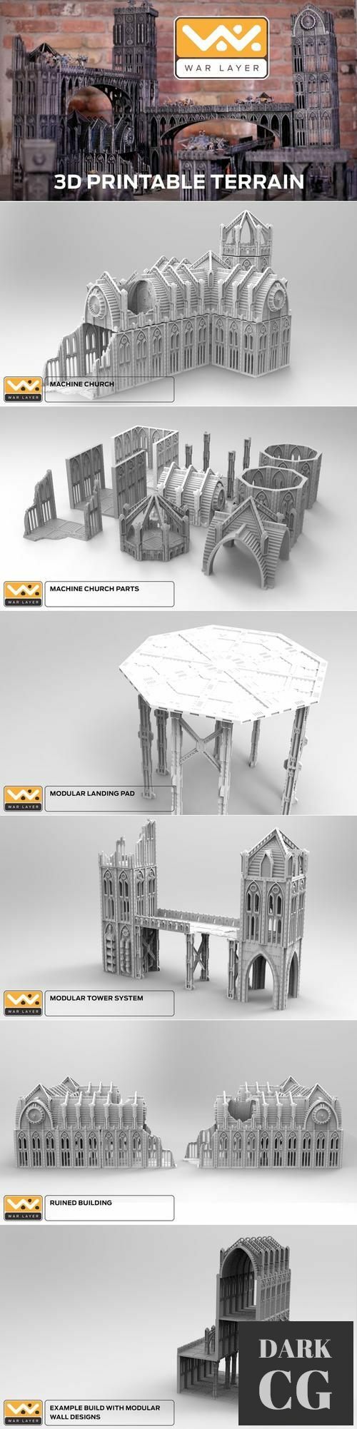 ﻿War Layer - Zone One Kickstarter – 3D Print
