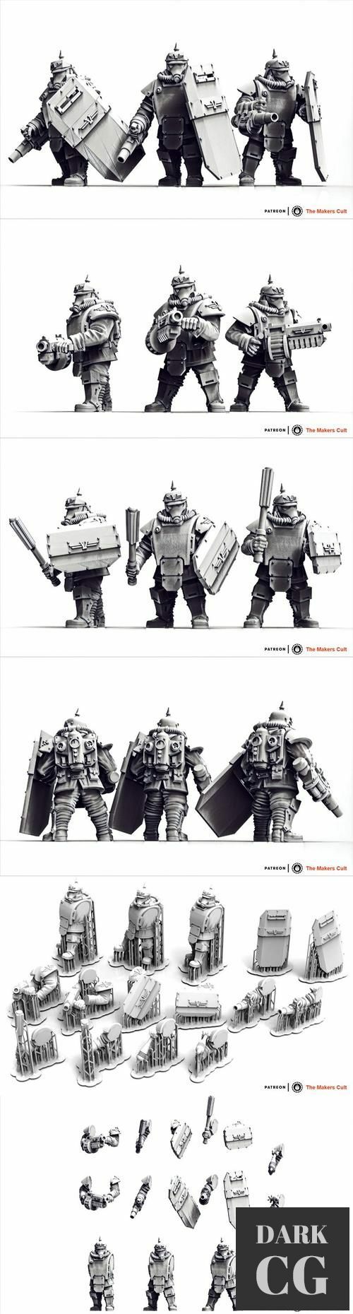 ﻿Valour Korps - Abhuman Builder – 3D Print