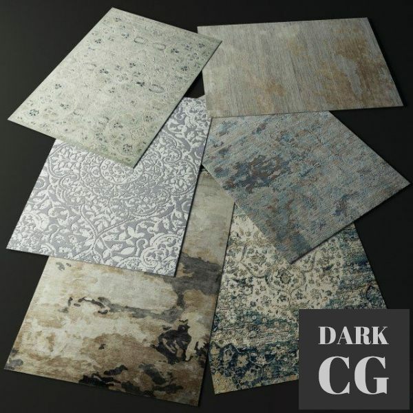3D Model carpet set 05
