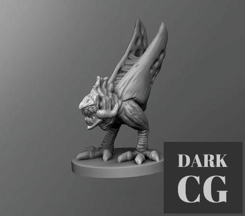 ﻿Abyssal Chicken – 3D Print