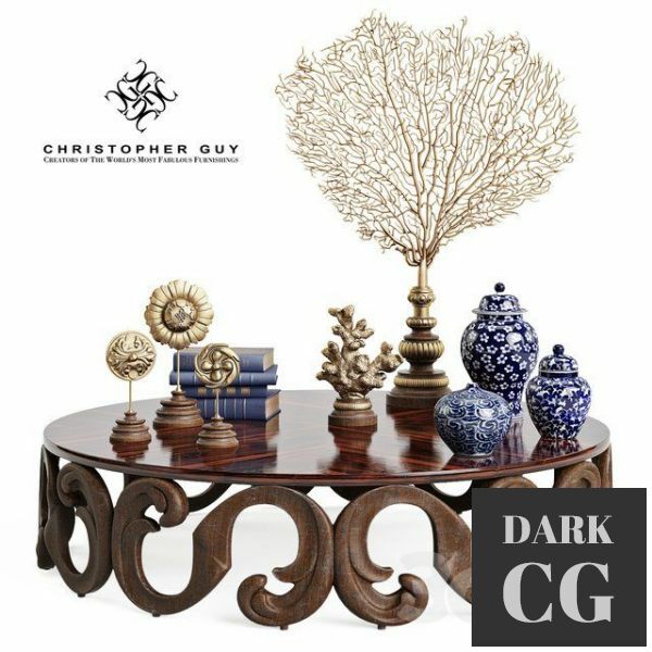 3D Model Christopher Guy Cocteau Table