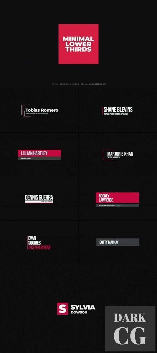 Lower Thirds - Minimal II 36399253