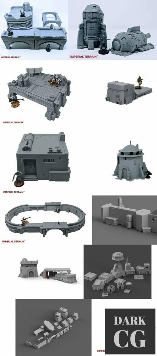 Imperial Terrain - Star Wars – 3D Print