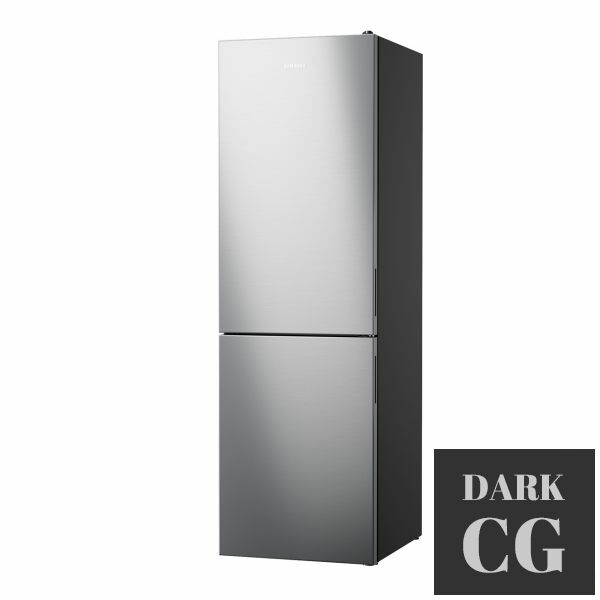 3D Model RB3V Fridge Freezer 186 cm by Samsung