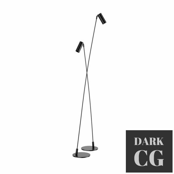 3D Model Reach Floor Lamp by tossB