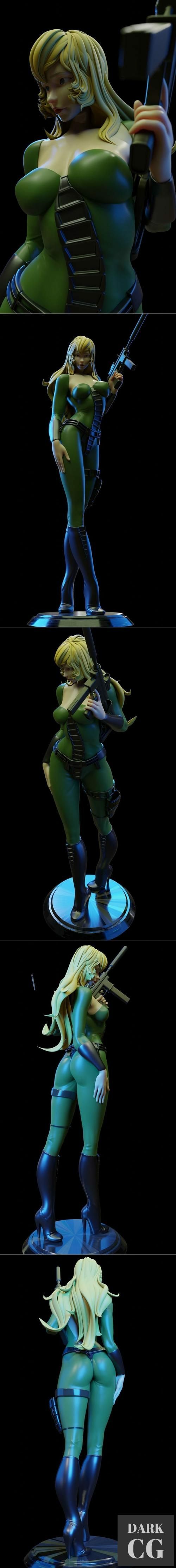 ﻿Space Adventure Cobra-JANE ROYAL – 3D Print