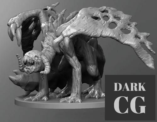 ﻿Zombie Dragon – 3D Print