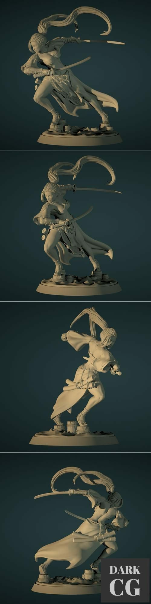 ﻿Tachibana Immortal Blades – 3D Print