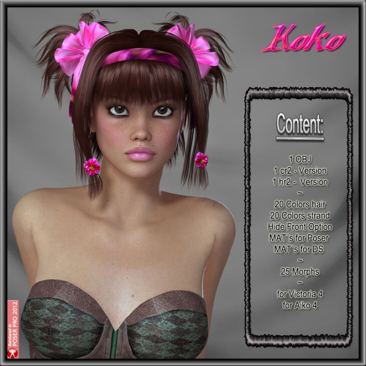 KoKo Hair for V4