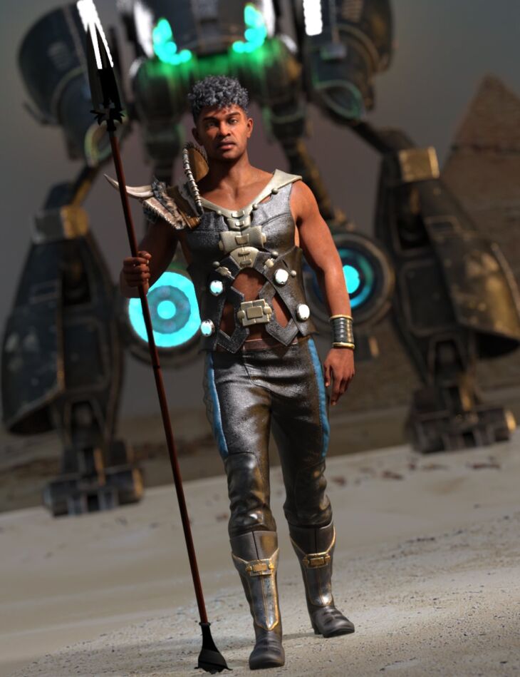 Warrior Kola Poses for Kola 8 1