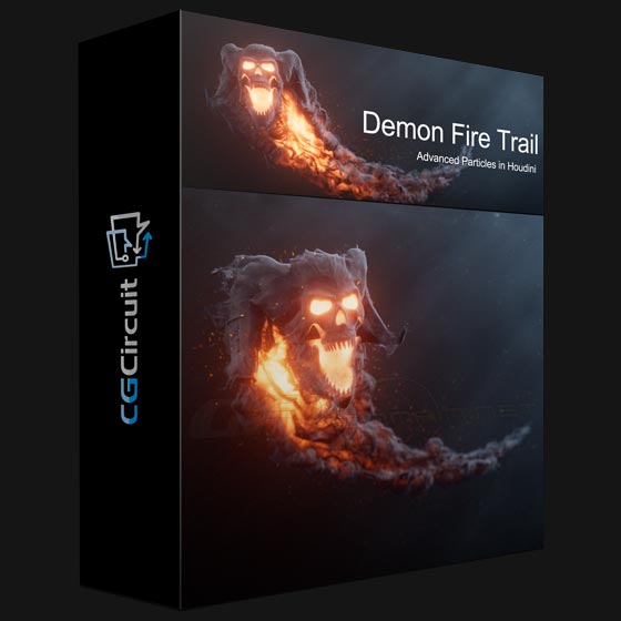 CGCircuit Advanced Particles Demon Fire Trail